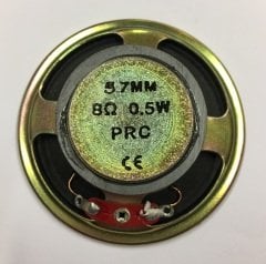 57mm HOPARLÖR ( FERRITE ) , 8 Ohm 0.5W , Açık Mıknatıs ( 2 ADETLİK PAKET )