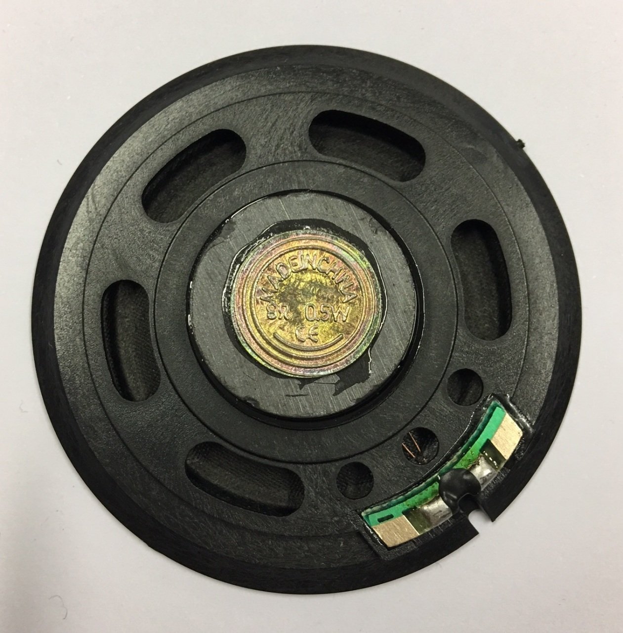 57mm PLASTİK HOPARLÖR , 8 Ohm 0.5W , Açık Mıknatıs ( 2 ADETLİK PAKET )