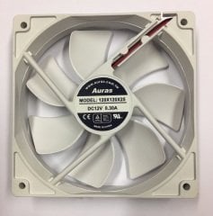 12 x 12 cm 12V BEYAZ FAN , 25mm , 0.30A
