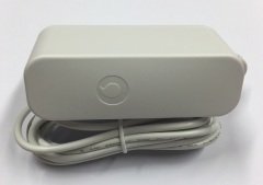 12V 2A AC/DC ADAPTÖR , PRİZ MODELİ , Ucu: 2.1mm L-Tipi LED'li (BEYAZ)