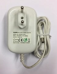 12V 2A AC/DC ADAPTÖR , PRİZ MODELİ , UCU: 2.1mm (BEYAZ)