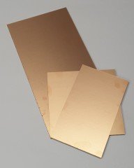 10 x 10 CM BAKIR PLAKET - XPC (FR-2) , 1.6mm / 25 Mikron ( 10 ADETLİK PAKET )