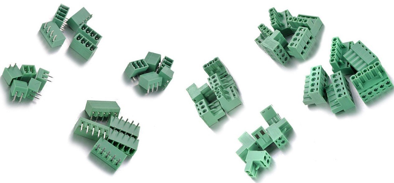 GEÇMELİ KLEMENS 8 PİN 180° - TAKIM 5.08mm ( DİŞİ + ERKEK ) - ( 10 ADETLİK PAKET )