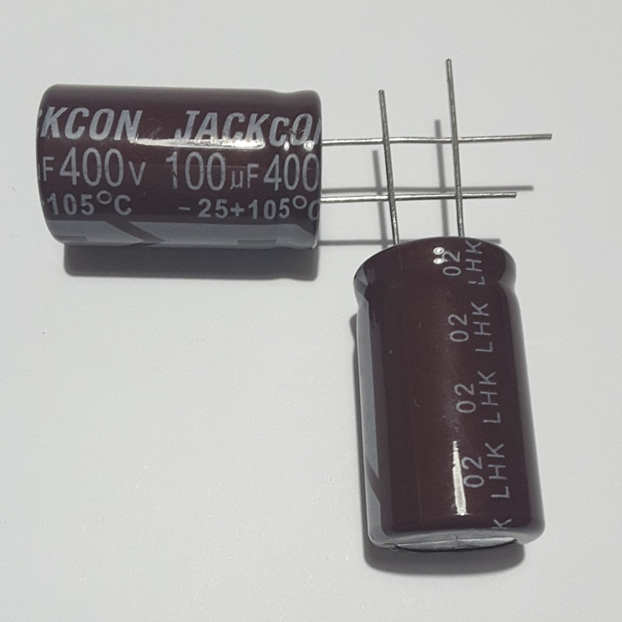 100uF 400V Elektrolitik Kondansatör 18*31 , Dökme , 105C - ( 2 ADETLİK PAKET )