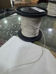 2MM GÜMÜŞ HOPARLÖR TELİ 1 METRE