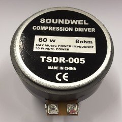 TSDR-005 , 8 OHM 60 WATT COMPRESSION DRIVER