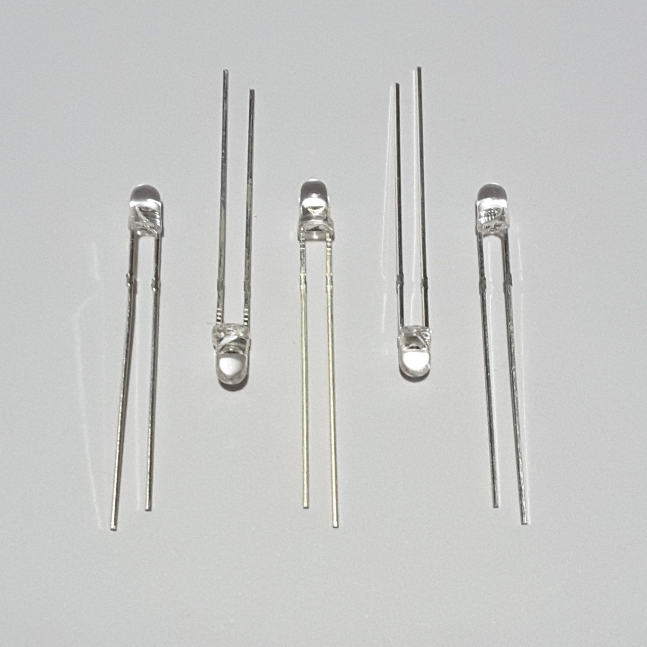 3mm ŞEFFAF LED - MAVİ ( 50 ADETLİK PAKET )