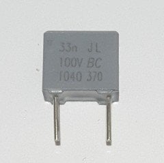 33 NF 100V , 5mm , Kutu Tipi ( 25 ADETLİK PAKET )
