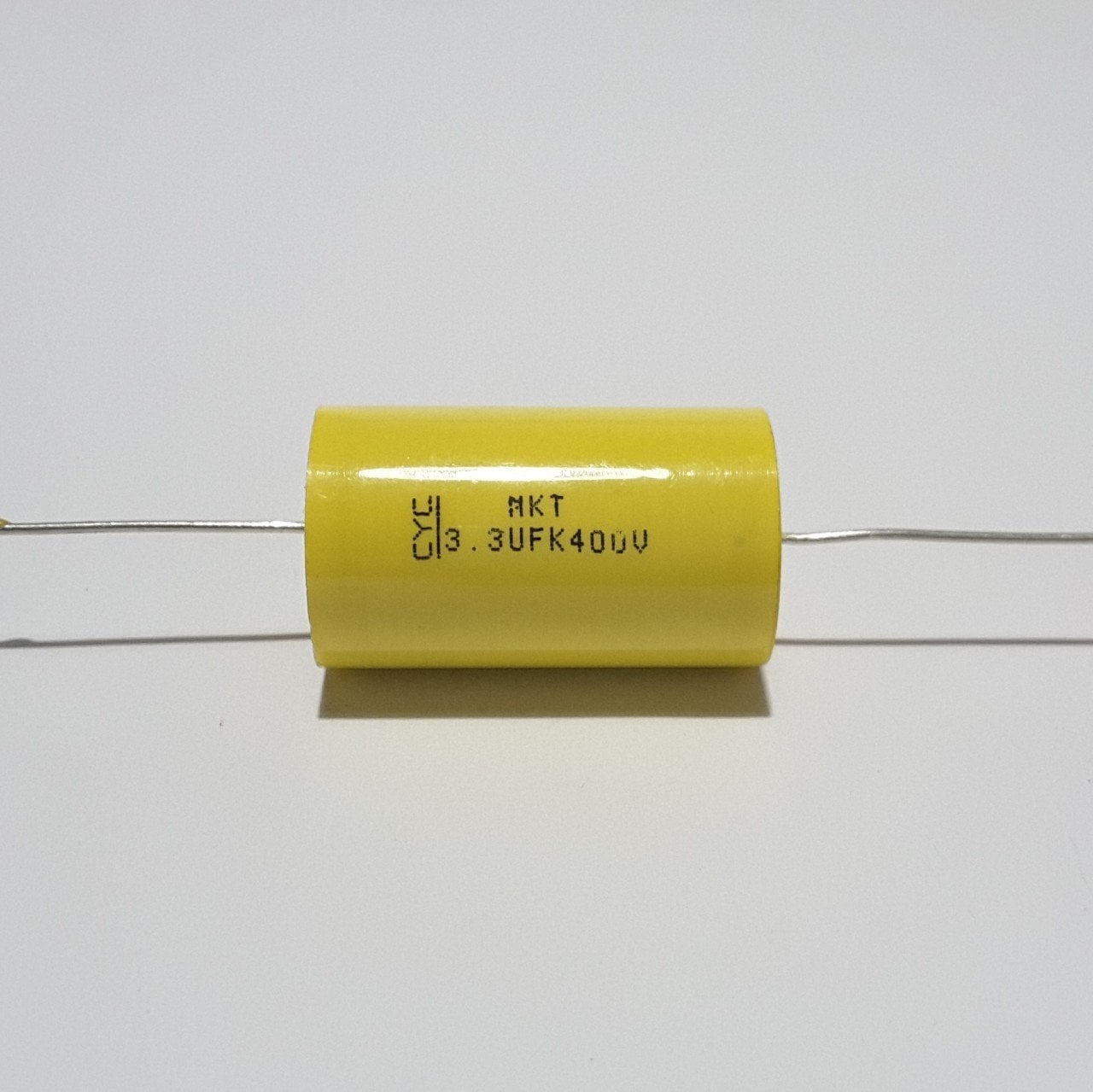 3.3UF 400V Axial Polyester Kondansatör - Silindir Şeklinde ( 2 ADETLİK PAKET )