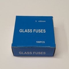 1A 5x20mm CAM SİGORTA ( 100 ADETLİK PAKET )