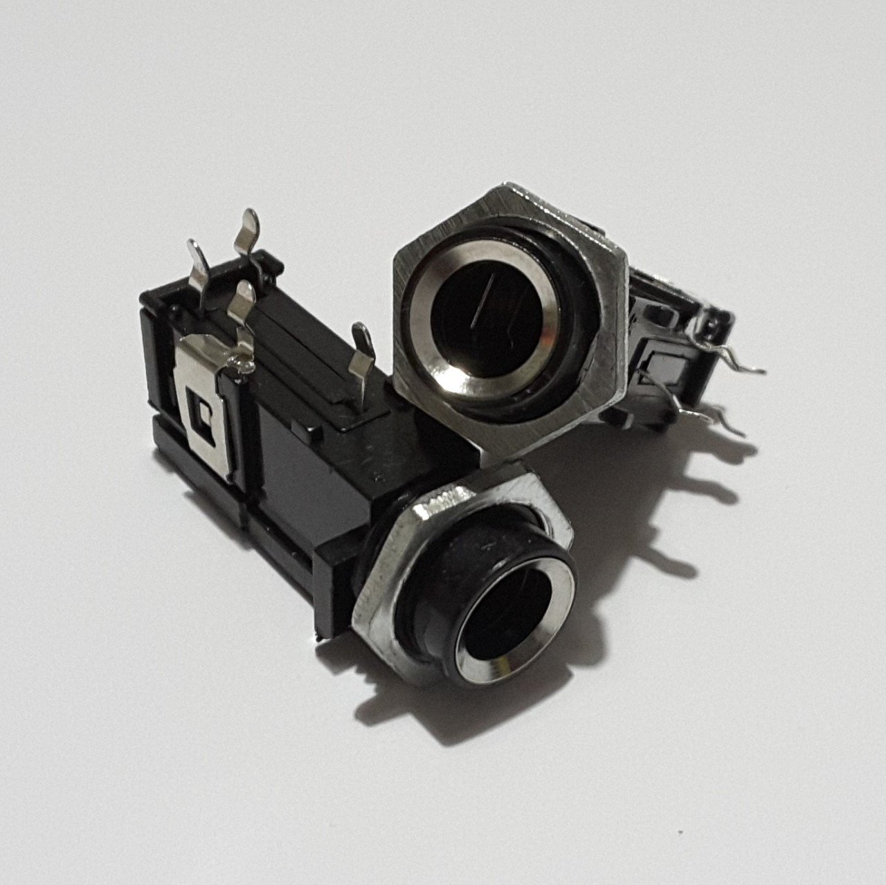 6.3mm STEREO JAK Dişi Şase Tip ( 5 ADETLİK PAKET )