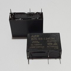 24V Kombi Rölesi - 4 Pin - İnce Tip (BJS-SS-124LM)
