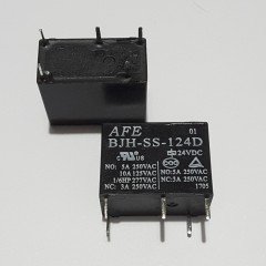 24V Kombi Rölesi - 5 Pin - Kalın Tip (BJH-SS-124D)