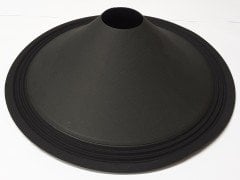 38CM HOPARLÖR KAĞIDI ( SİYAH ) DELİK ÇAPI: 7.5CM , DERİNLİK: 10CM