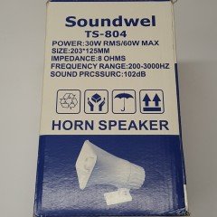 TS-804 (TS-508) HORN HOPARLÖR - 8 OHM 30W RMS 102DB