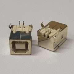 USB ŞASE B-TİPİ 90° - DİŞİ ( 5 ADETLİK PAKET )