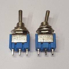 TOGGLE SWITCH , ON - OFF - ON , 3 PİN ( MTS-103 ) - ( 5 ADETLİK PAKET )