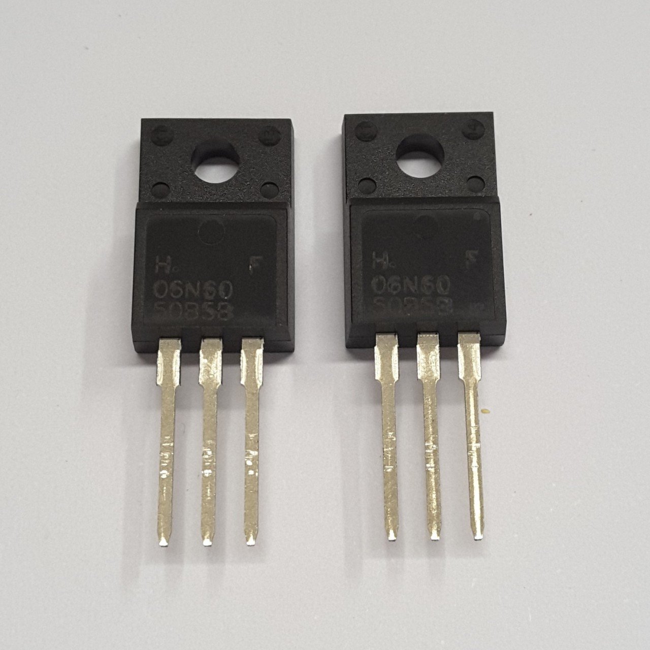 6N60 - 6A 600V MOSFET, İZOLELİ ( 2 ADETLİK PAKET )
