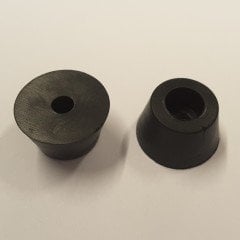 NO:1 PLASTİK AYAK - 18x10mm ( 10 ADETLİK PAKET )