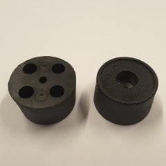 NO:4 PLASTİK AYAK - 36x22mm ( 5 ADETLİK PAKET )